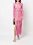 Santa Brands Maxi-jurk verfraaid met strass Roze - Thumbnail 2
