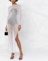 Santa Brands Maxi-jurk verfraaid met strass Zilver - Thumbnail 2