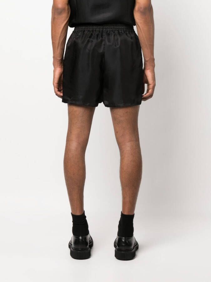 SAPIO Satijnen shorts Zwart