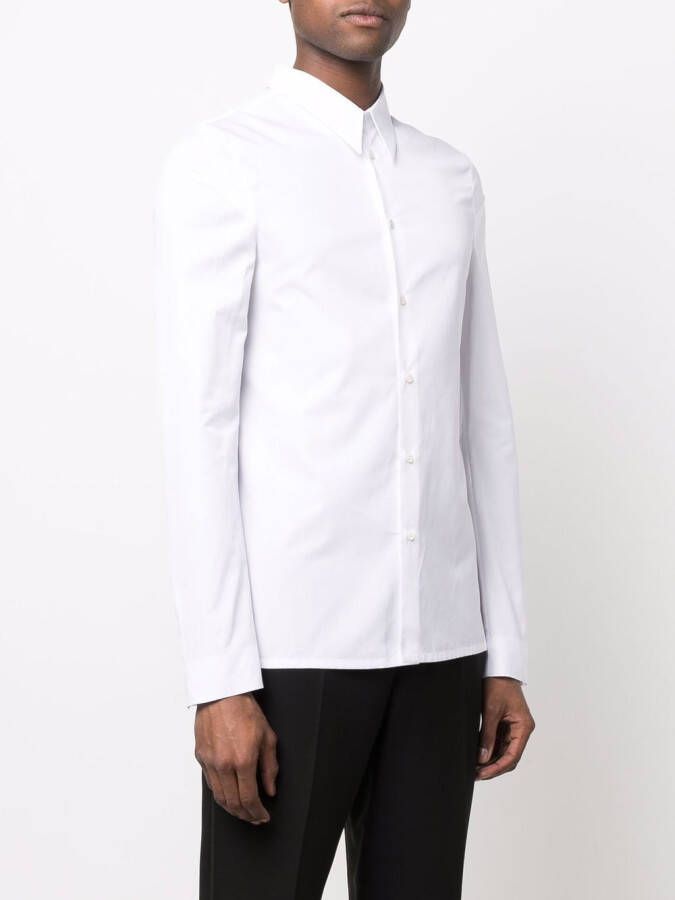 SAPIO Getailleerd overhemd Wit