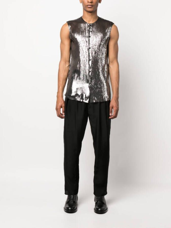 SAPIO Straight broek Zwart