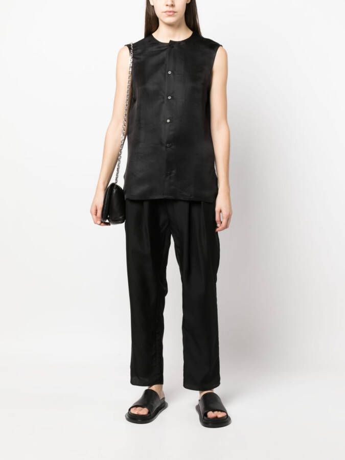 SAPIO Straight broek Zwart
