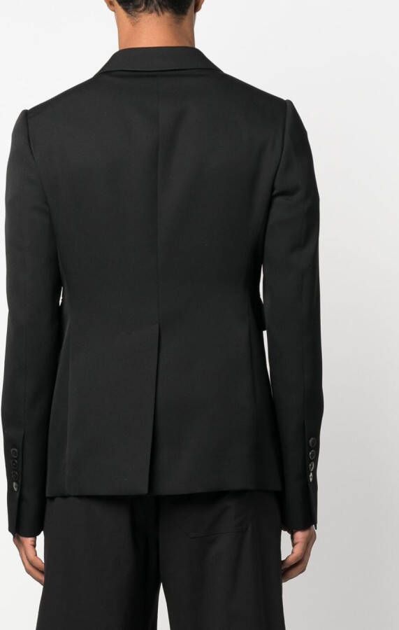 SAPIO Blazer met enkele rij knopen Zwart