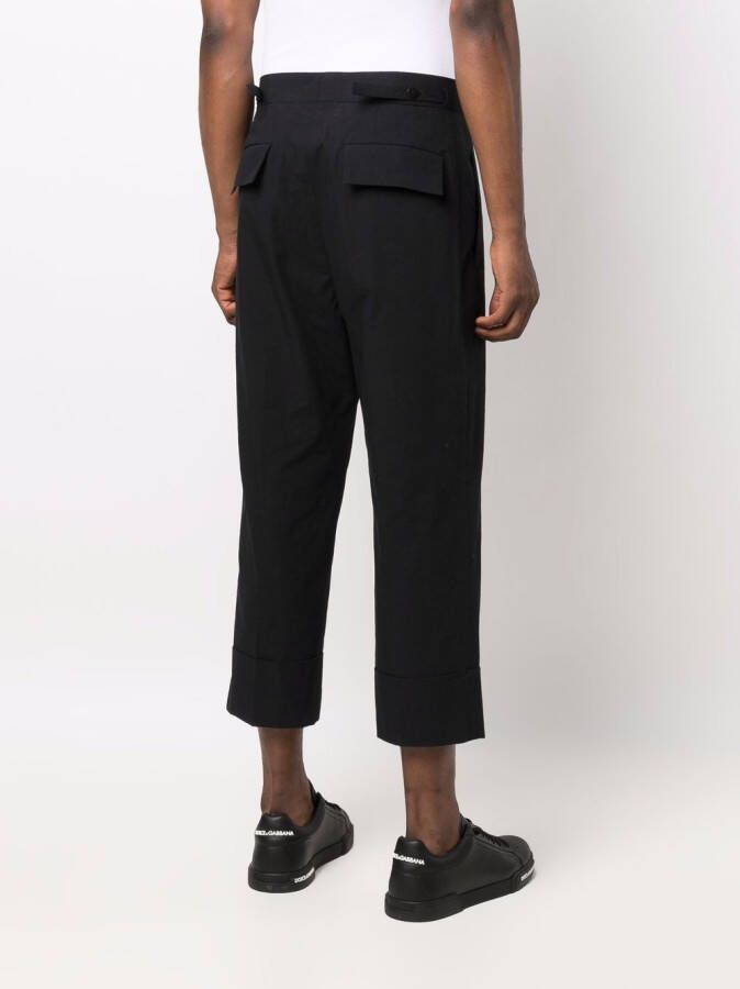 SAPIO Slim-fit broek Zwart