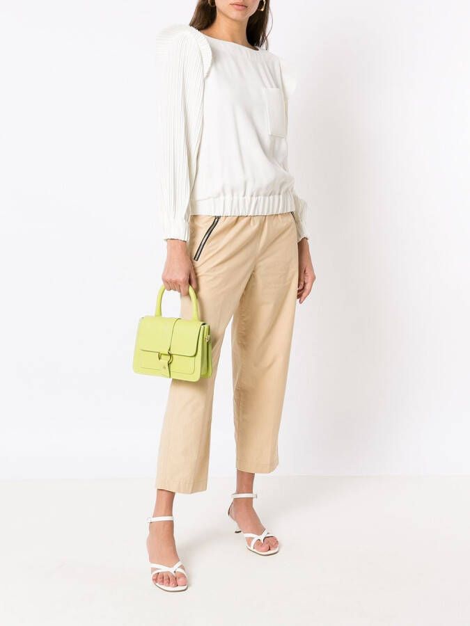 Sarah Chofakian Astra kleine crossbodytas Groen