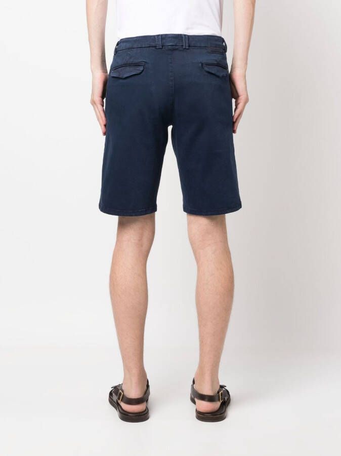 Sartoria Tramarossa Shorts met logoplakkaat Blauw