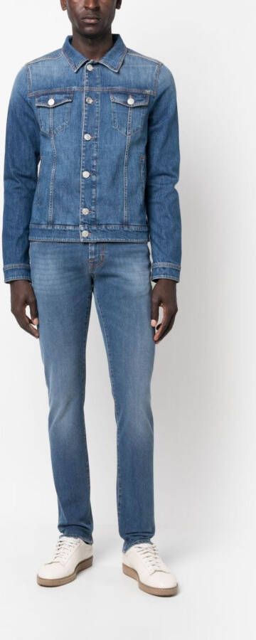 Sartoria Tramarossa Slim-fit jeans Blauw