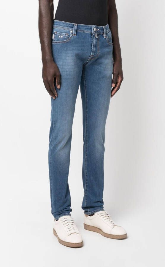 Sartoria Tramarossa Slim-fit jeans Blauw