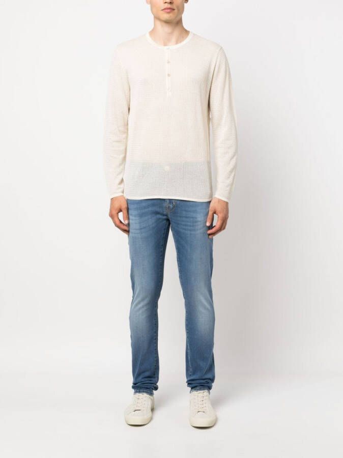 Sartoria Tramarossa Slim-fit jeans Blauw