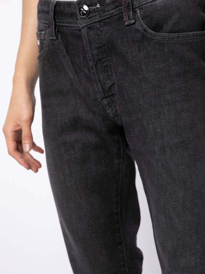 Sartoria Tramarossa Slim-fit jeans Zwart