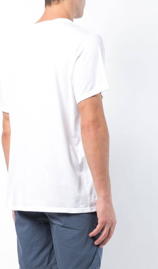 Save Khaki United T-shirt met V-hals Wit