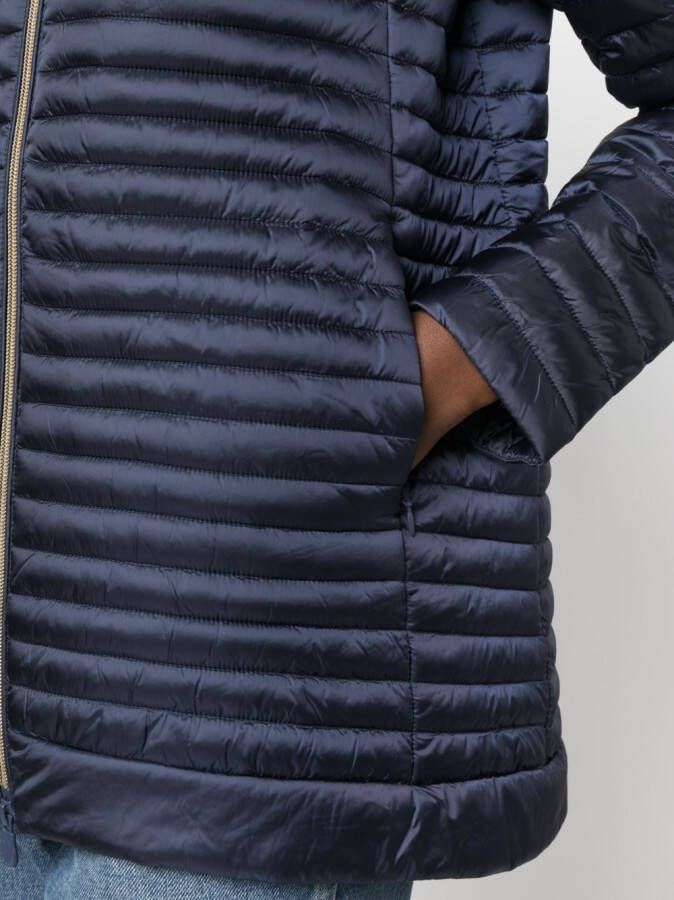 Save The Duck Gewatteerd jack Blauw