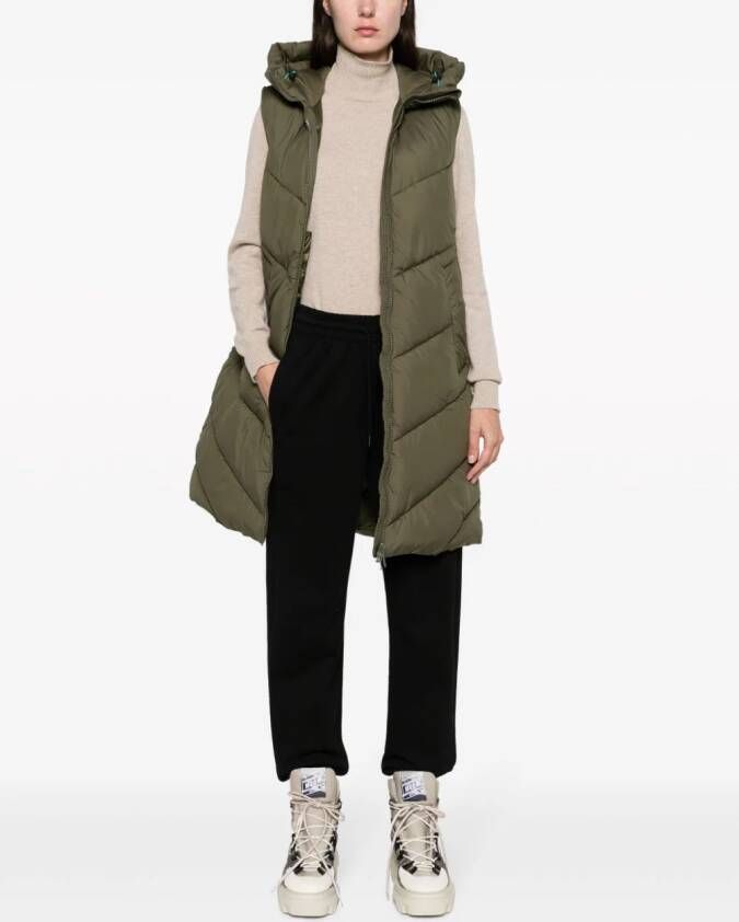Save The Duck Bodywarmer met capuchon Groen