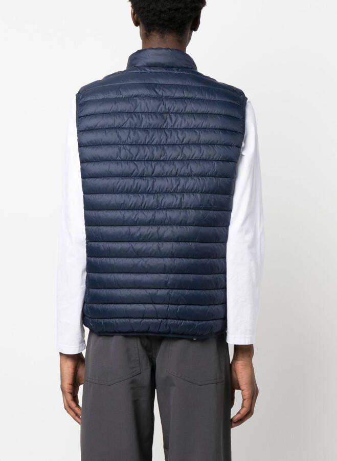Save The Duck Gewatteerde bodywarmer Blauw