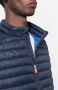 Save The Duck Gewatteerde bodywarmer Blauw - Thumbnail 5
