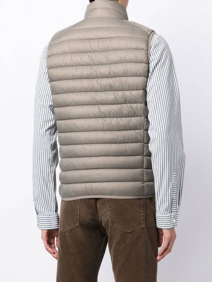 Save The Duck Bodywarmer met rits Bruin
