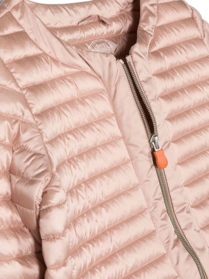 Save The Duck Kids Jack met logopatch Roze