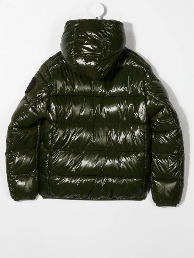 Save The Duck Kids Jas met capuchon Groen