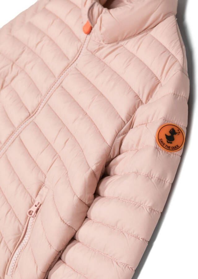 Save The Duck Kids Jack met logopatch Roze