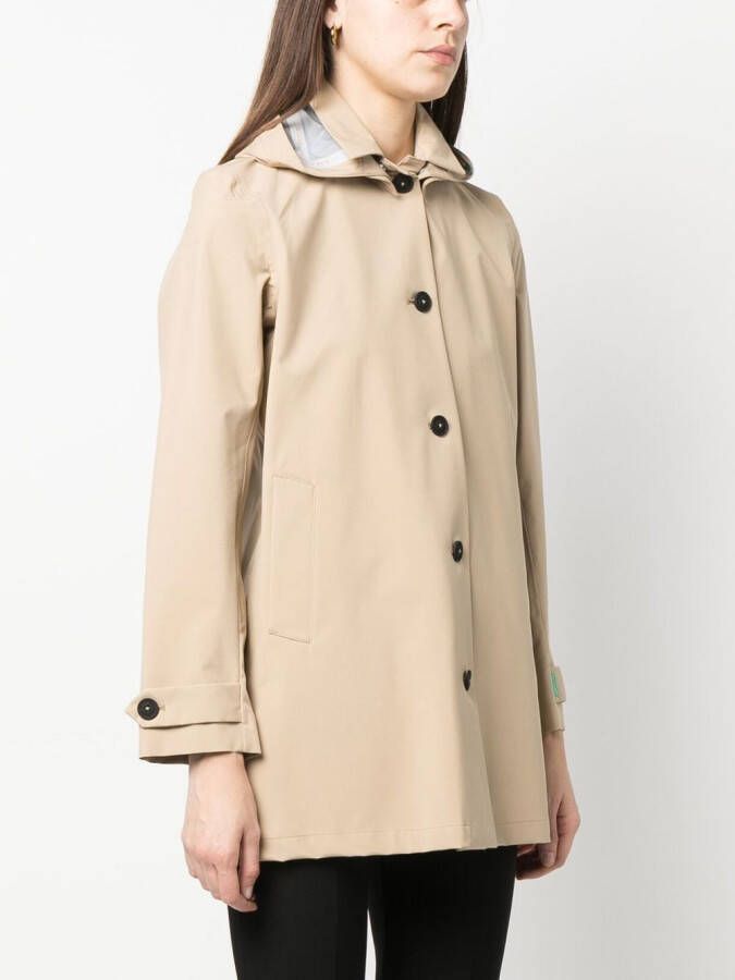 Save The Duck Jas met capuchon Beige