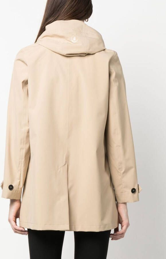 Save The Duck Jas met capuchon Beige