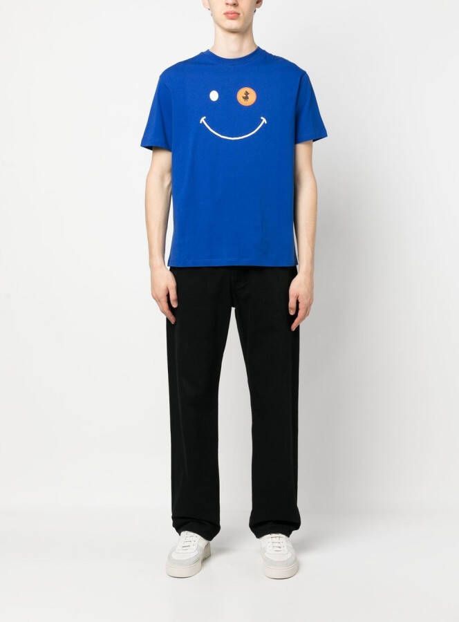 Save The Duck T-shirt met print Blauw