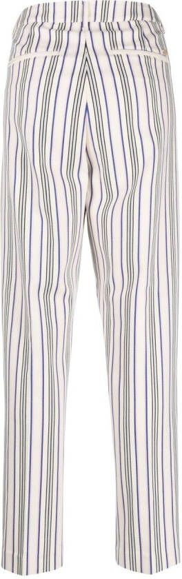Scotch & Soda Broek met toelopende pijpen Wit
