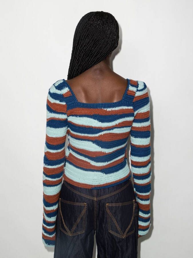 Sea Gehaakte trui Blauw