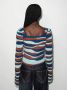 Sea Gehaakte trui Blauw - Thumbnail 3