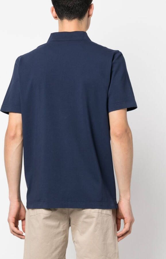 Sease Poloshirt met borstzak Blauw