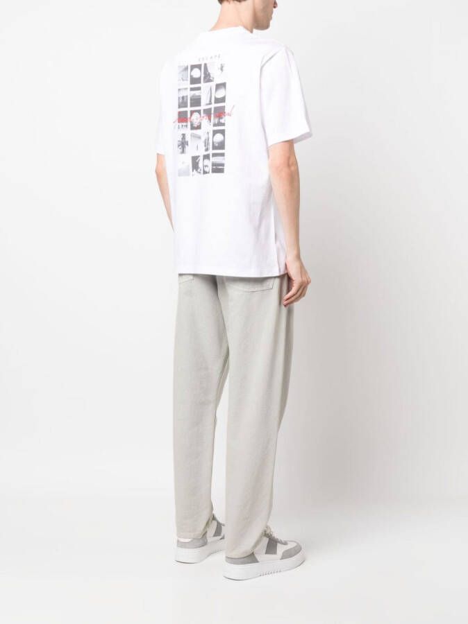 Sease T-shirt met logoprint Wit