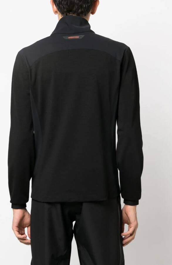 Sease Sweater met rits Zwart