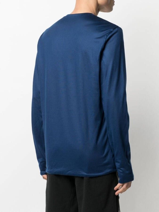 Sease T-shirt met lange mouwen Blauw