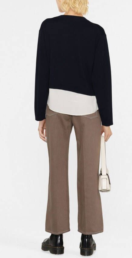 See by Chloé Cropped trui Blauw
