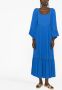 See by Chloé Midi-jurk met borduurwerk Blauw - Thumbnail 2