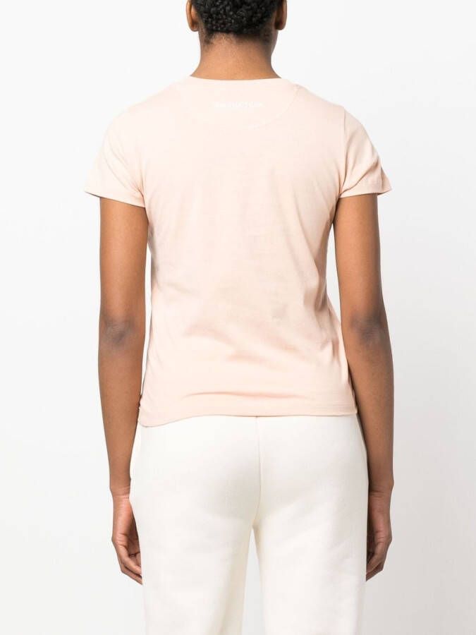 See by Chloé T-shirt met grafische print Roze