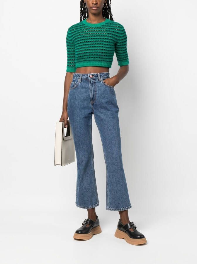 See by Chloé Cropped top Groen
