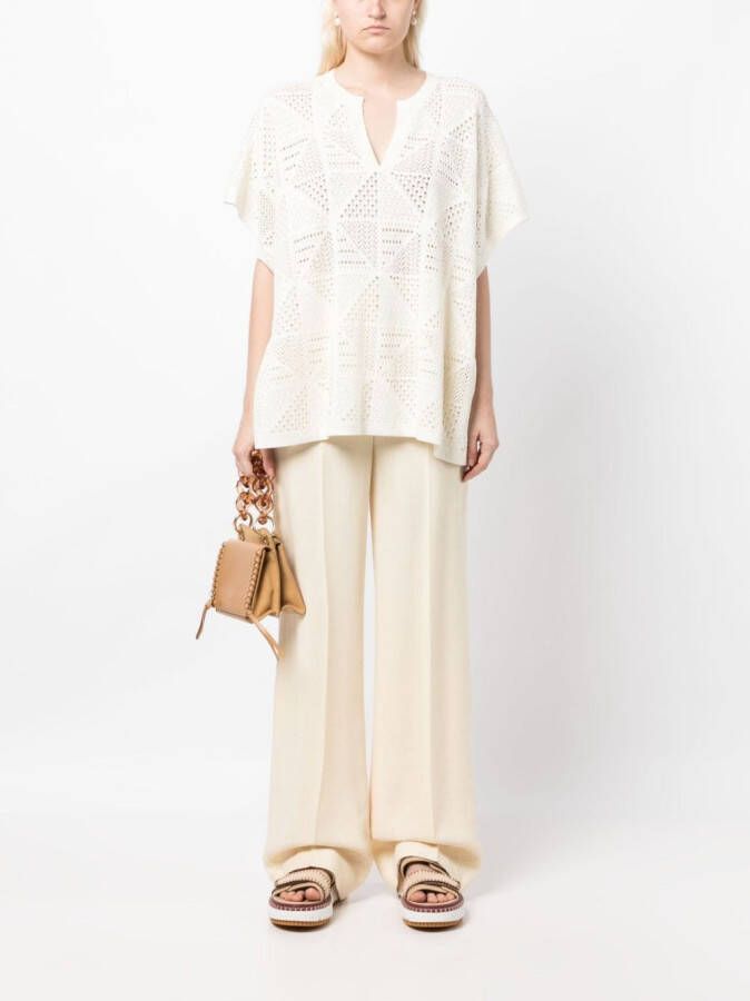See by Chloé Jersey top Wit