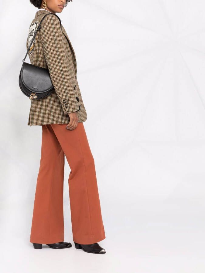 See by Chloé Mara leren crossbodytas Zwart