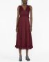 See by Chloé Midi-jurk met V-hals Roze - Thumbnail 4