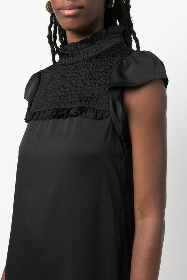 See by Chloé Mini-jurk met elastische band Zwart