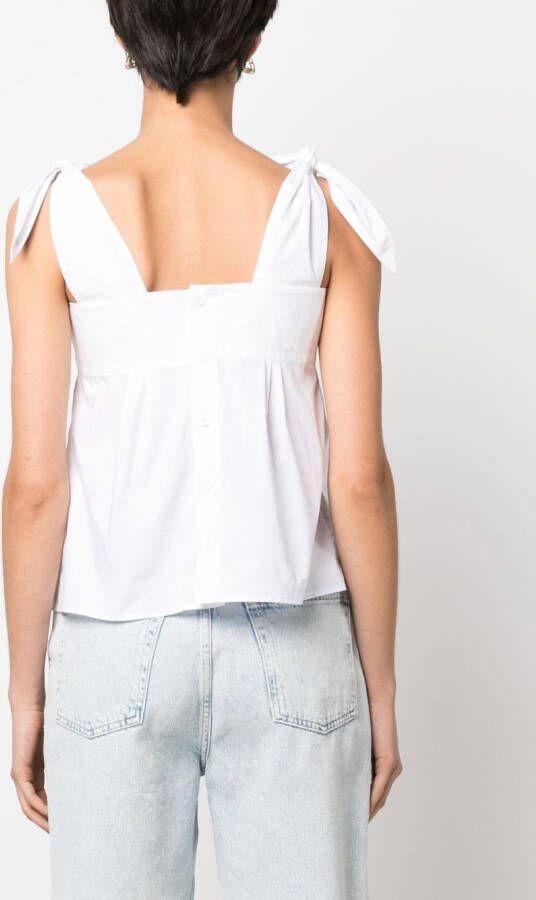 See by Chloé Blouse met bandjes Wit