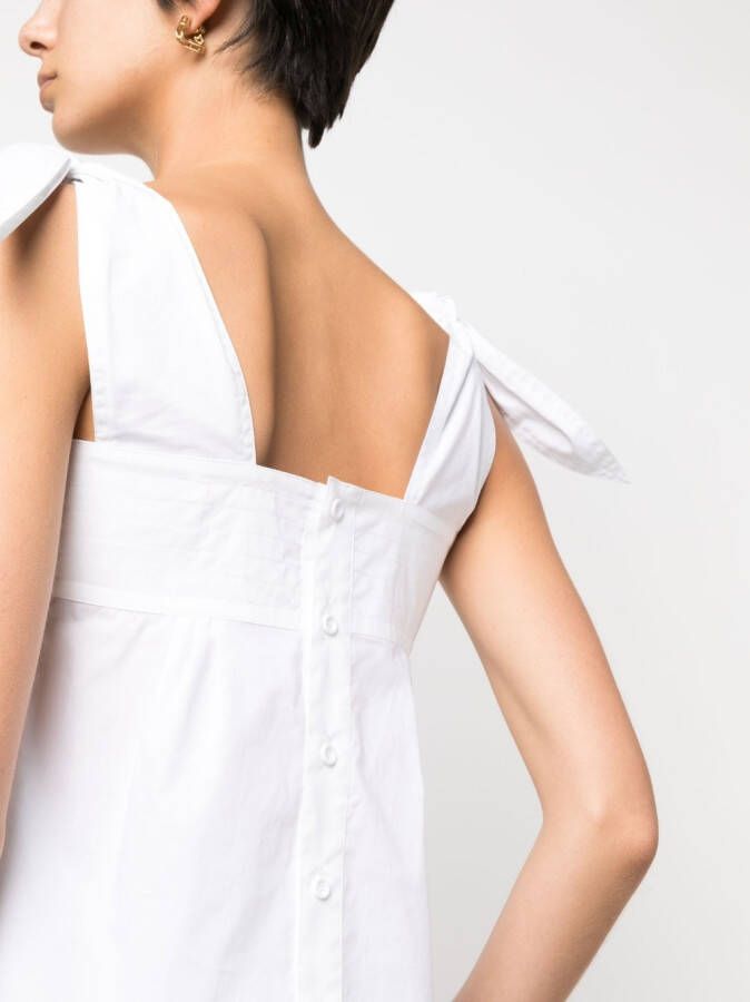 See by Chloé Blouse met bandjes Wit