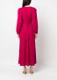 See by Chloé Geplooide maxi-jurk Roze - Thumbnail 4