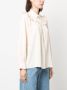 See by Chloé Blouse met ruche afwerking Beige - Thumbnail 3