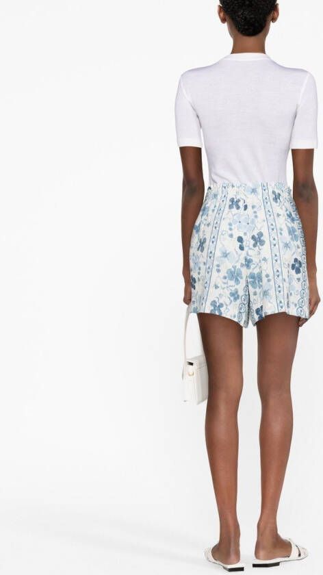 See by Chloé Shorts met jacquard Blauw