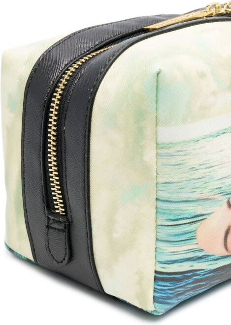 Seletti Sea Girl toilettas met print Blauw