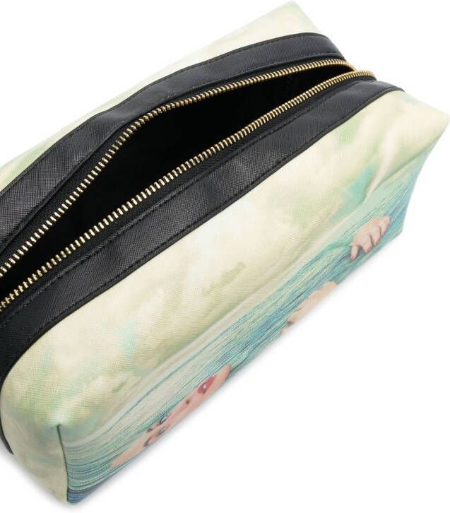 Seletti Sea Girl toilettas met print Blauw