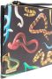 Seletti Toilettas met slangenprint Zwart - Thumbnail 2