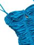 Self-Portrait Badpak met ruches Blauw - Thumbnail 3